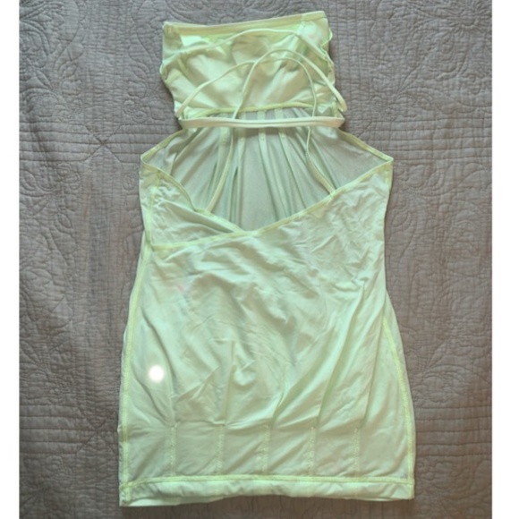 Neon Lululemon Tank Top - Picture 2 of 3